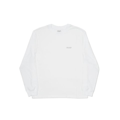 Palace LOW KEY L/S T-SHIRT WHITE