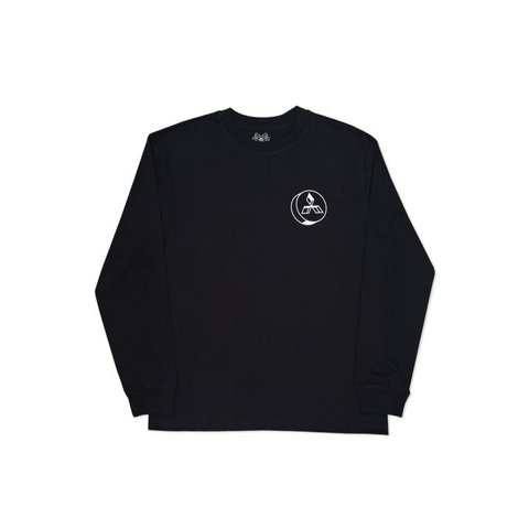 Palace TURBO L/S T-SHIRT BLACK