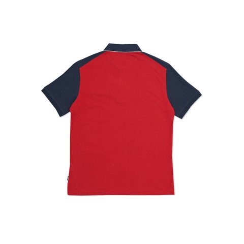 Palace ANGLE POLO RED / WHITE / NAVY - Colorway