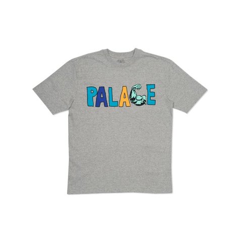 Palace MUSCLE T-SHIRT GREY MARL