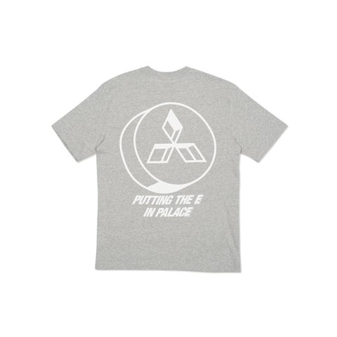 Palace TURBO T-SHIRT GREY MARL - Colorway