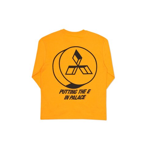 Palace TURBO L/S T-SHIRT YELLOW - Colorway