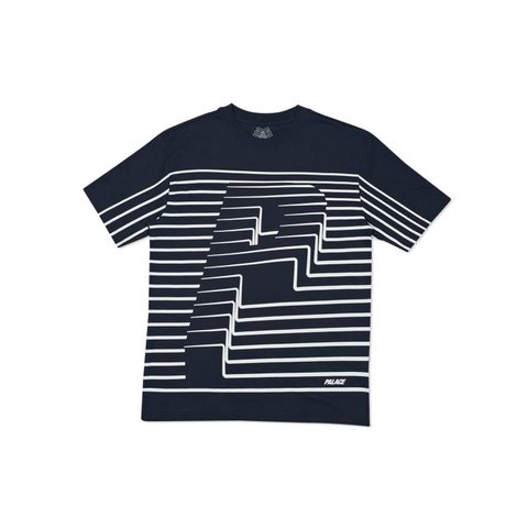 Palace STRIPER T-SHIRT NAVY