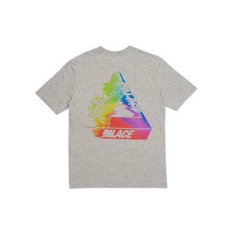 Palace TRI-SMUDGE T-SHIRT GREY MARL