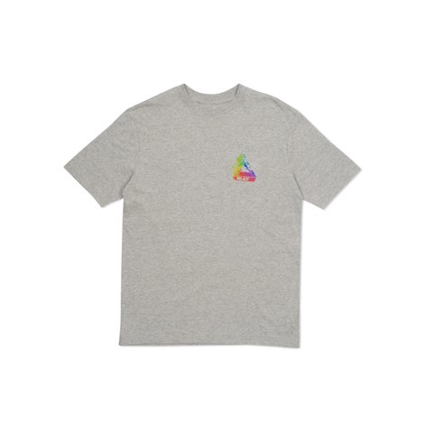 Palace TRI-SMUDGE T-SHIRT GREY MARL - Colorway