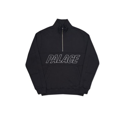Palace HALF WAY TRACK TOP BLACK