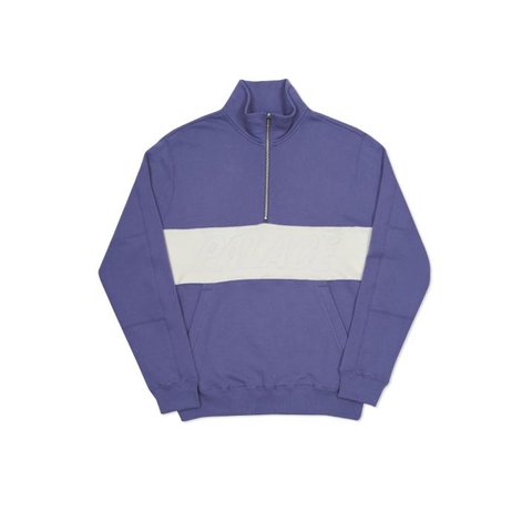 Palace HALF WAY TRACK TOP FADED PURPLE / WHITE
