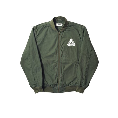 Palace CRIPSTOP BOMBER OLIVE - Colorway