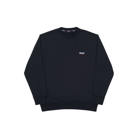 Palace BASICALLY A CREW BLACK - Colorway