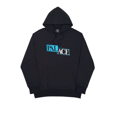 Palace LOVELY HOOD BLACK - Colorway