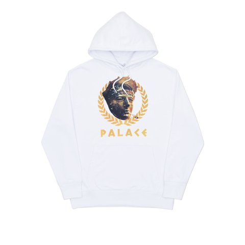 Palace PEASER HOOD WHITE - Colorway