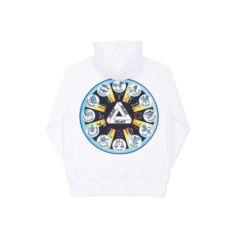 Palace ZODIGAC HOOD WHITE