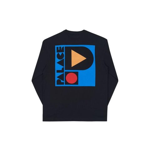 Palace GEO P LONGSLEEVE BLACK