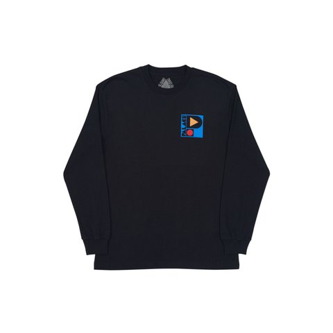 Palace GEO P LONGSLEEVE BLACK - Colorway