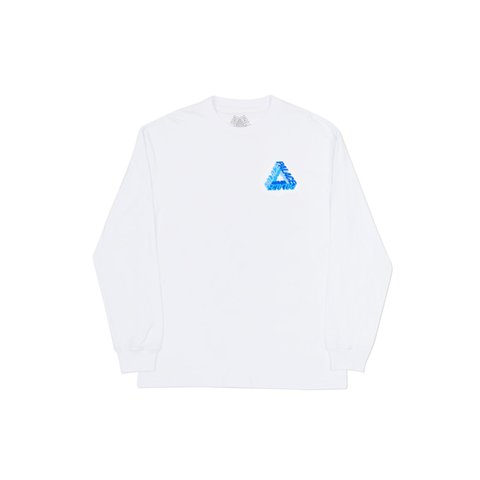 Palace P-3D LONGSLEEVE WHITE - Colorway