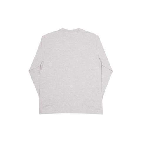 Palace SKETCHY DOLPHIN LONGSLEEVE GREY MARL