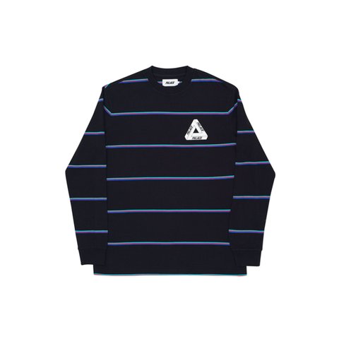 Palace YACHTY LONGSLEEVE T BLACK - Colorway