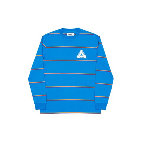 Palace YACHTY LONGSLEEVE T BLUE - Colorway