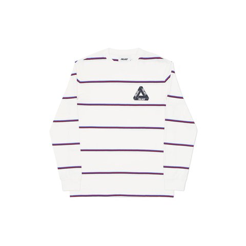 Palace YACHTY LONGSLEEVE T WHITE - Colorway
