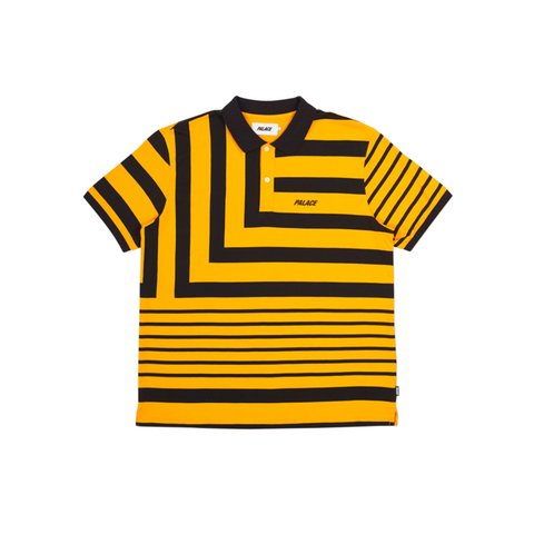 Palace ANGLO POLO YELLOW / BLACK - Colorway