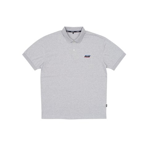 Palace BASICALLY A POLO GREY MARL - Colorway