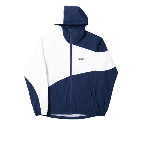 Palace YANGANG SHELL TOP NAVY / WHITE - Colorway