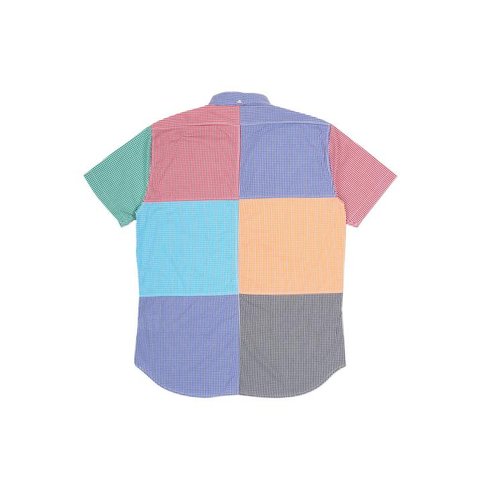 Palace BLOCK-HAM SHORT SLEEVE SHIRT MULTI CHECK