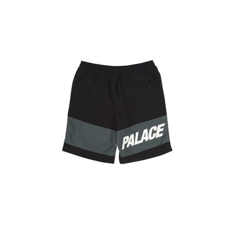 Palace IMENTS SHELL SHORTS BLACK / TURBULENCE