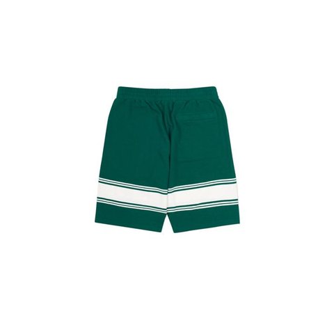 Palace MARINA STRIPE PIQUE SHORTS WHITE / GREEN