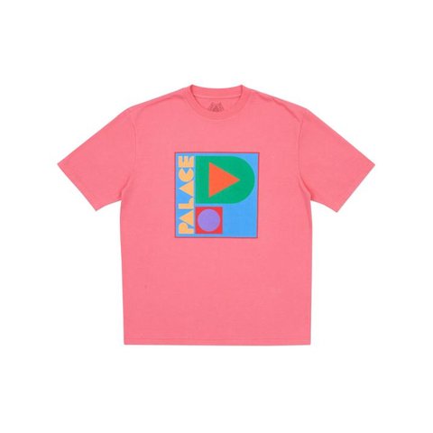 Palace GEO P T-SHIRT PINK