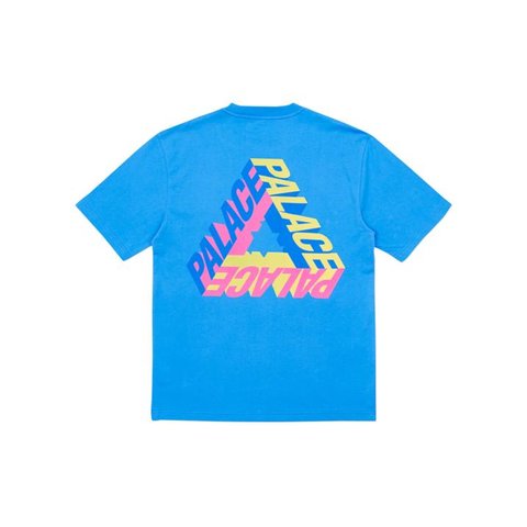 Palace P-3D T-SHIRT BLUE