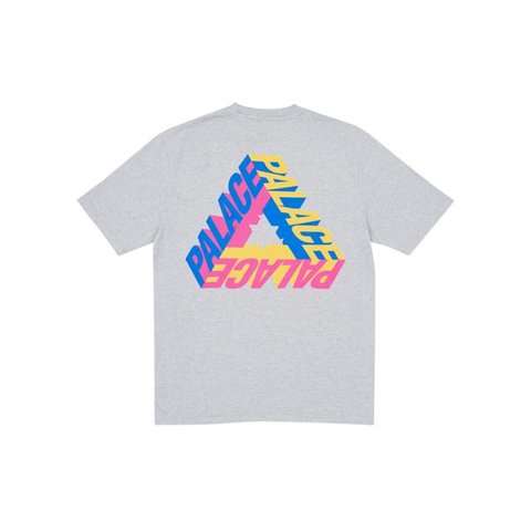 Palace P-3D T-SHIRT GREY MARL