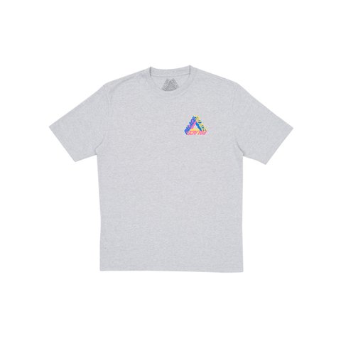 Palace P-3D T-SHIRT GREY MARL - Colorway