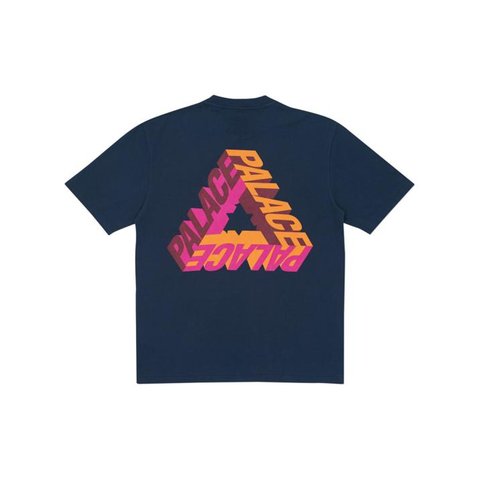 Palace P-3D T-SHIRT NAVY