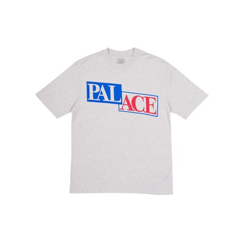 Palace P STAR T-SHIRT GREY MARL - Colorway