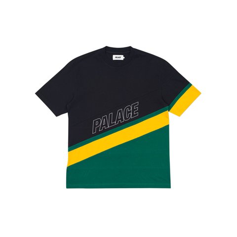 Palace R STRIPE T BLACK - Colorway