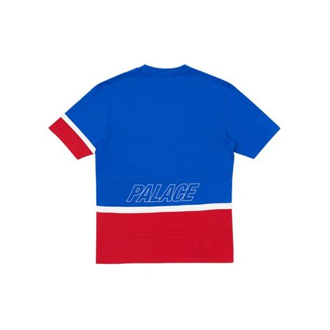 Palace R STRIPE T BLUE