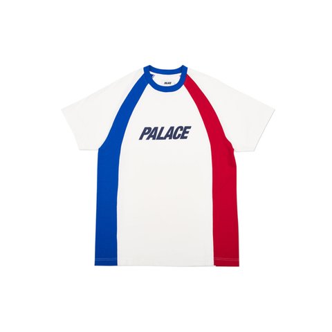 Palace TREE COLOR T WHITE / CLASSIC BLUE / RED - Colorway