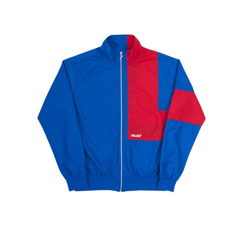 Palace ANGLE TRACK TOP ROYAL / RED - Colorway