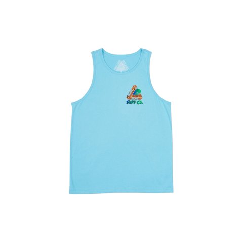 Palace SURF CO VEST AQUA BLUE - Colorway