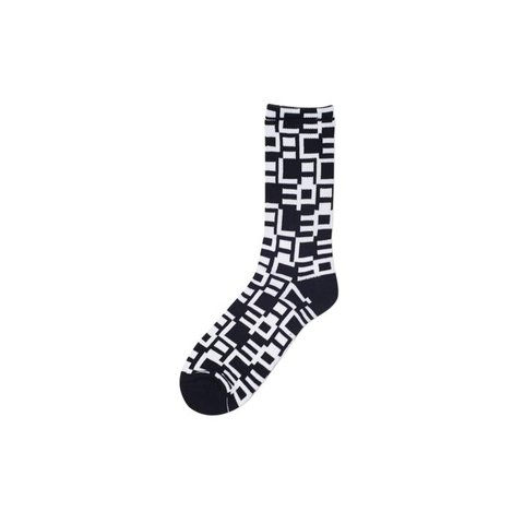 STEPPER SOCK WHITE / BLACK