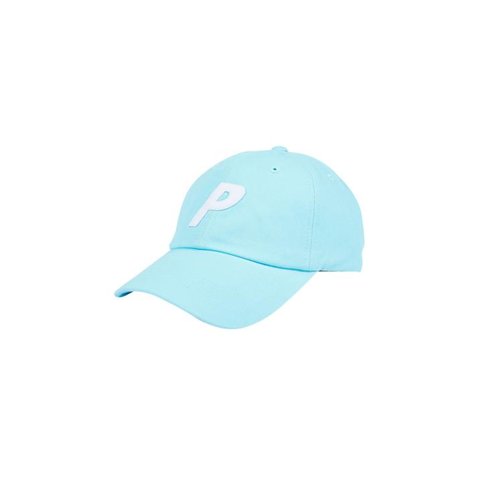 Palace P 6-PANEL AQUA BLUE