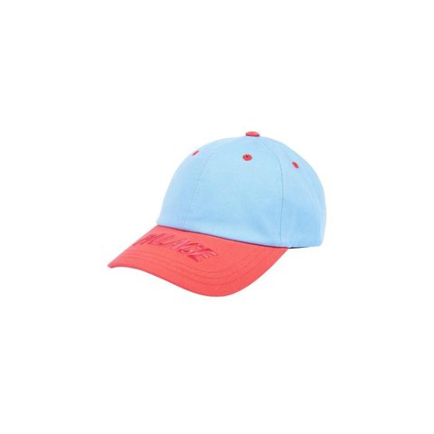Palace VISOR 6-PANEL BLUE / RED