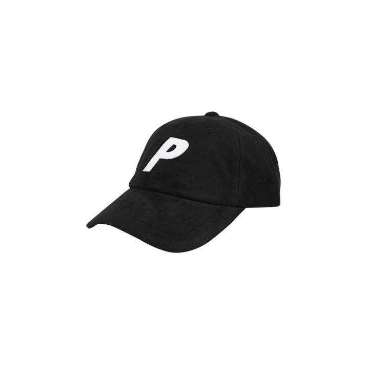 SUEDE P 6-PANEL BLACK
