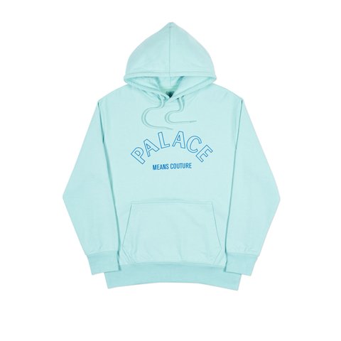 Palace COUTURE HOOD DUCK EGG BLUE - Colorway