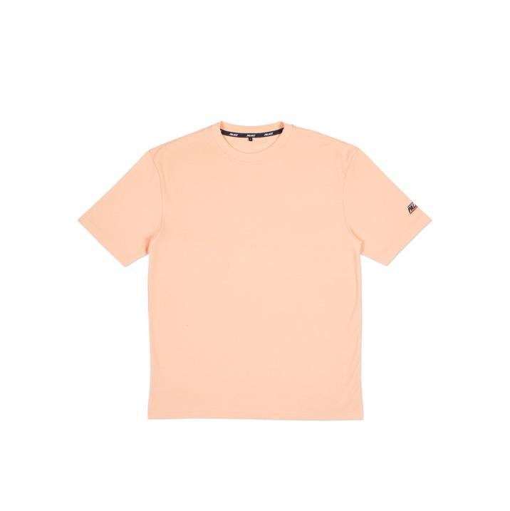 BASICALLY A PIQUE T-SHIRT PEACH