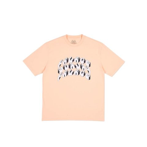 Palace BUILDER T-SHIRT PEACH