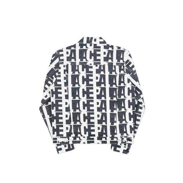 REPEATER DONIM JACKET BLACK / WHITE