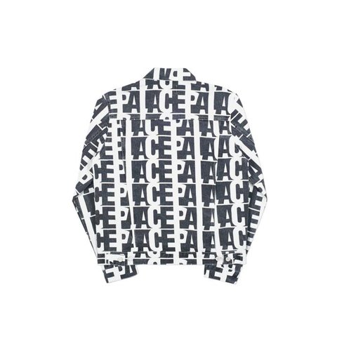 REPEATER DONIM JACKET BLACK / WHITE