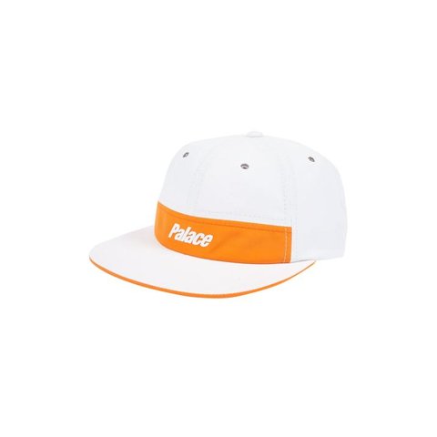 Palace STRIP 6-PANEL WHITE / ORANGE